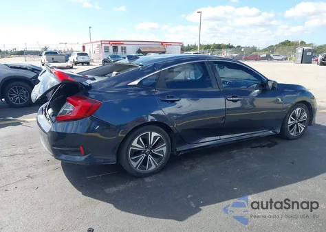 2017 Honda Civic Ex-L from USA, damaged, VIN 19XFC1F70HE023762